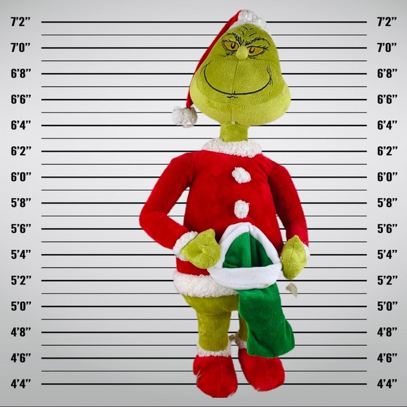 the Grinch Other - 2 Ft Tall Stuffed Grinch